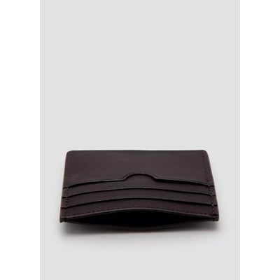 Porte-cartes effet grainé MANGO MAN