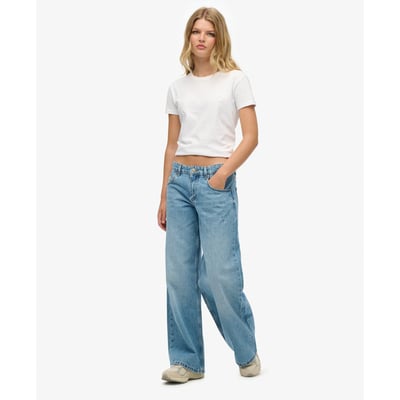Jean baggy taille moyenne SUPERDRY