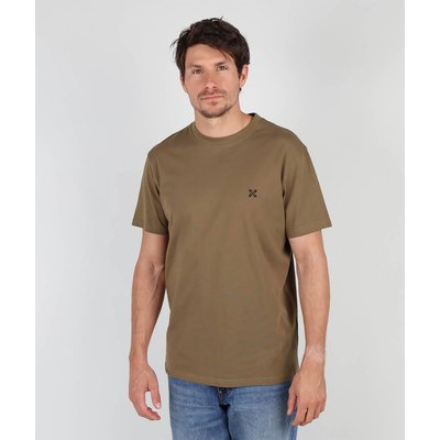 Tee-shirt uni 4flo brodé poitrine TEBAZ OXBOW