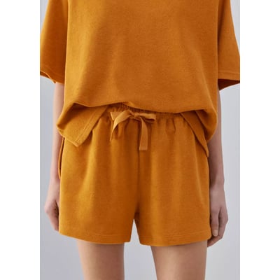 Short en coton bouclette MANGO
