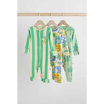 Dors-bien bébé motif vif ananas, lot de 3 NEXT