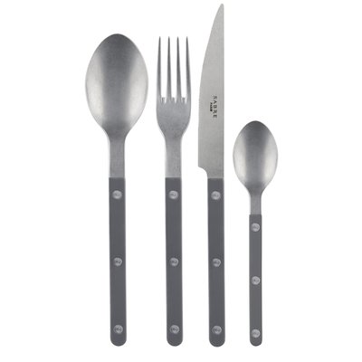 Set de 4 couverts de table, Bistrot Vintage SABRE