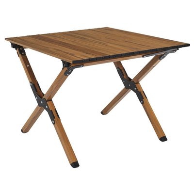 Table de camping pliante MARIPOSA effet bois DECORATIE