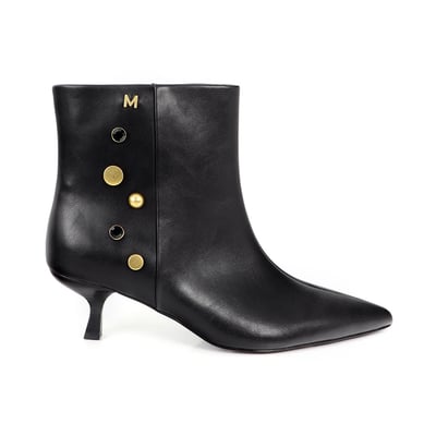 Bottines cloutées à talons en faux cuir LOLA CASADEMUNT