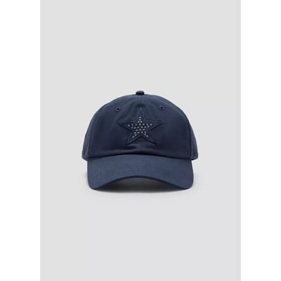 Casquette effet usé à clous MANGO TEEN