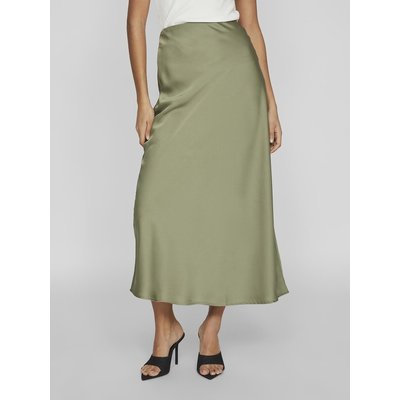 Jupe satinée, taille haute VILA