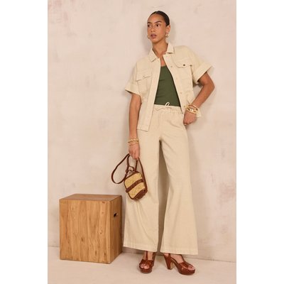Pantalon extra large en coton MALO Maison 123