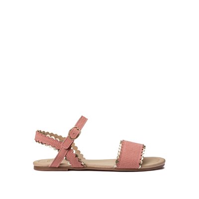 Сандалии с зубчатой окантовкой  26-37 LA REDOUTE COLLECTIONS