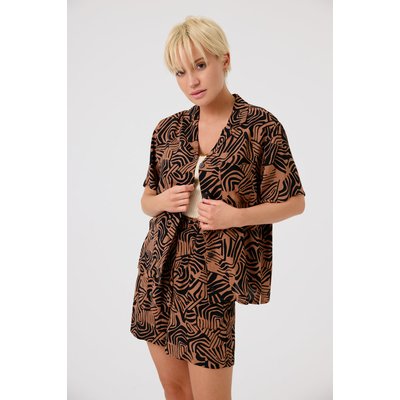 Chemise à manches courtes et motif Domitile ARTLOVE