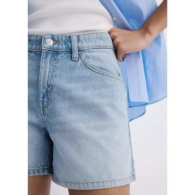 Short en jean droit MANGO