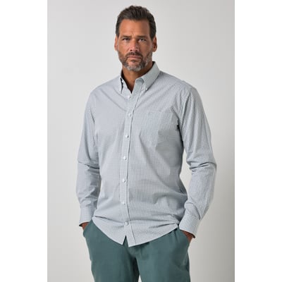 Chemise formelle à carreaux Vichy et coupe JP1880