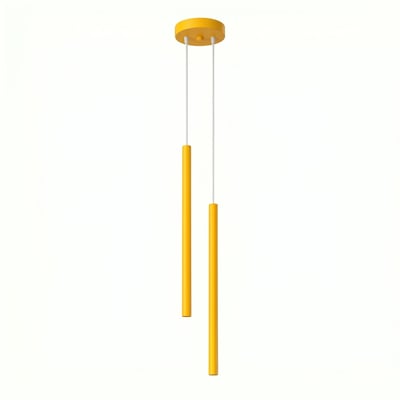 Suspension Acier Jaune G9 2 PASTELO EDEN