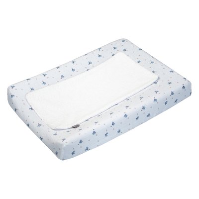 Housse de matelas à langer avec tapis BLEUET BLEUET SEVIRA KIDS