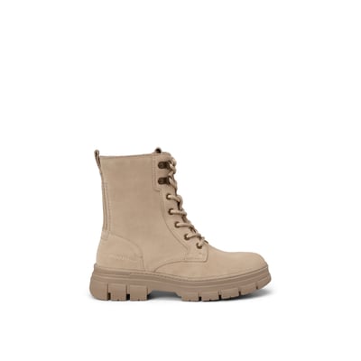 Bottes à lacets modèle Josy en cuir de vachette velours de haute qualité MARC O'POLO