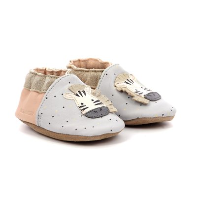 Chaussons cuir Cute Zebra ROBEEZ