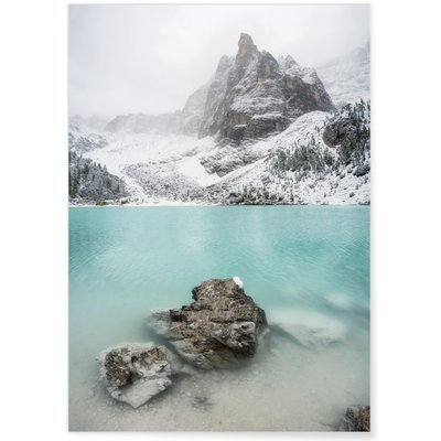 Poster Nature Winter Lake L'AFFICHERIE