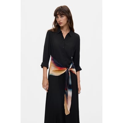 Robe chemise midi DESIGUAL