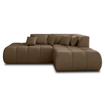 Canapé d'Angle droit en Tissu 4 places - CARACAS LISA DESIGN