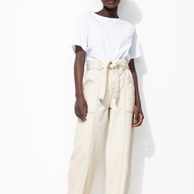 Pantalon barrel taille haute PROMOD