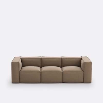 Modulaire zetel, 3-zit, getextureerde stof, Seven LA REDOUTE INTERIEURS