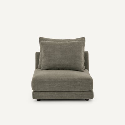 Modulaire zetel in katoen en linnen, TIBERIO AM.PM
