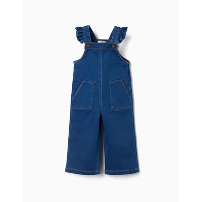 Salopette à jambe large en jean avec poches ZIPPY