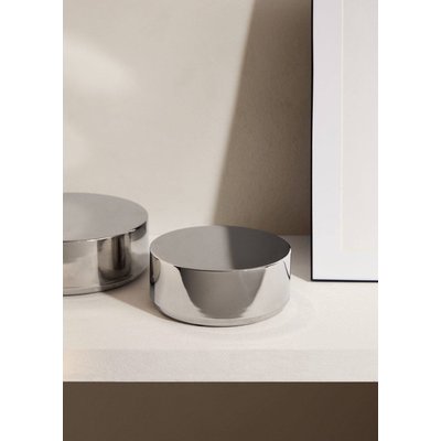 Petite boîte en métal ronde MANGO HOME