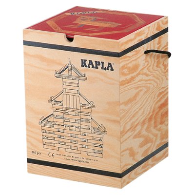 Mallette 280 planchettes Kapla KAPLA