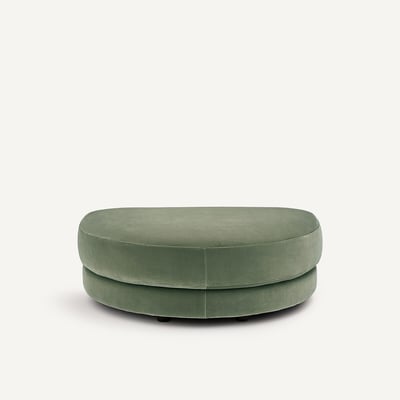 Repose-pieds modulable en velours, TIBERIO AM.PM