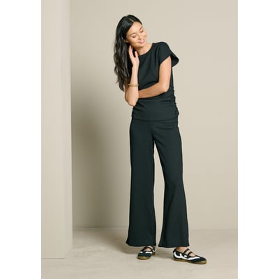 Pantalon texturé fluide LOLALIZA