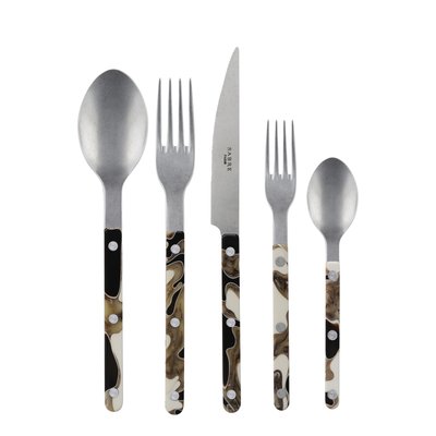 Set de 5 couverts de table, Bistrot Vintage Dune SABRE