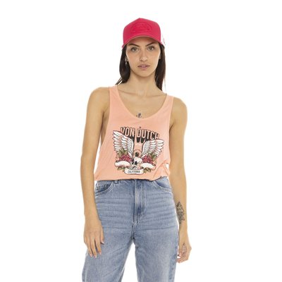 Debardeur en coton SKULL VON DUTCH