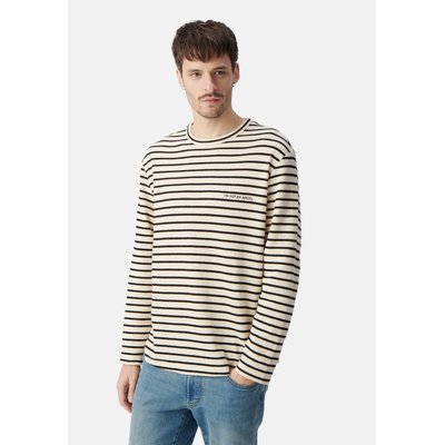 T-shirt marinière rayé broderie IKKS