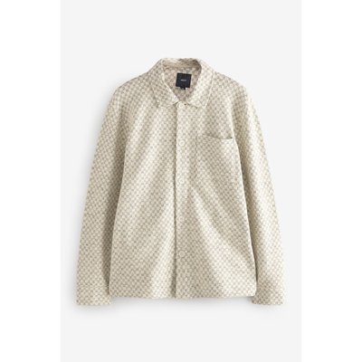 Veste-chemise bicolore texturée boutonnée NEXT