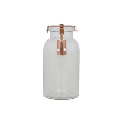 Lampe De Salon à Poser Bocal Verre Confiture MILLUMINE