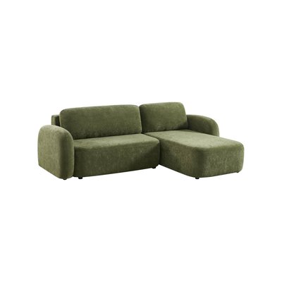 Canapé d'angle réversible convertible 3 places tissu avec coffre NOUMA SWEEEK