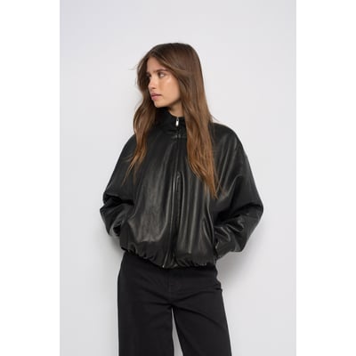 BOMBER EFFET CUIR SALSA JEANS