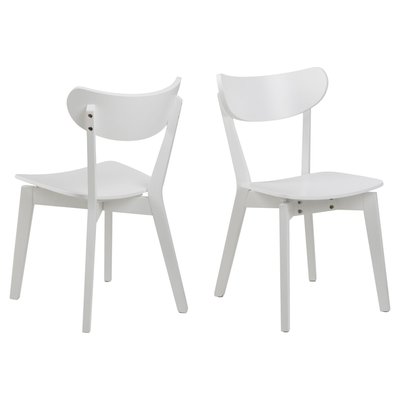 Chaises scandinaves en bois laqué (lot de 2) - LETA HELLIN, DEPUIS 1862