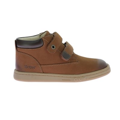 Boots cuir à scratch Tackeasy KICKERS