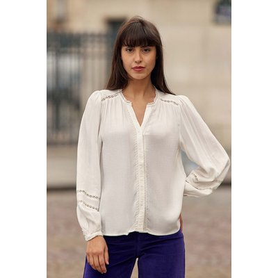 Blouse manches longues col v uni BROOKIE LA PETITE ETOILE