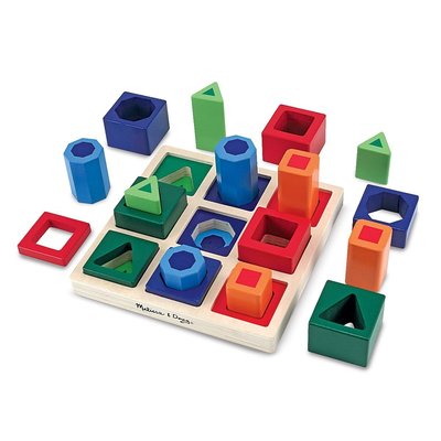 Jeu de tri et séquence de formes MELISSA & DOUG