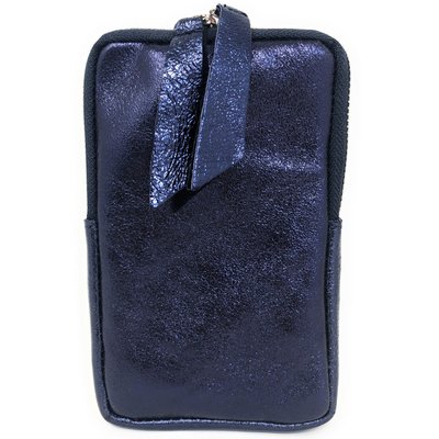 Pochette bandoulière en cuir irisé LOUVRE OH MY BAG