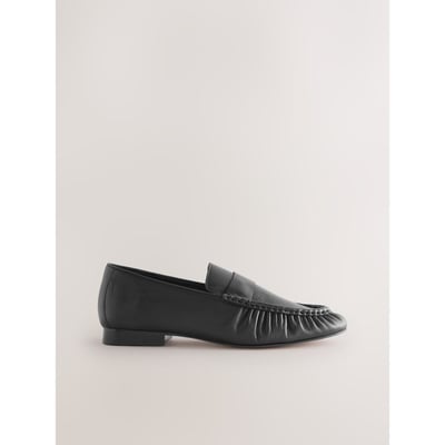 Mocassins en cuir n. premium à bout amande NEXT