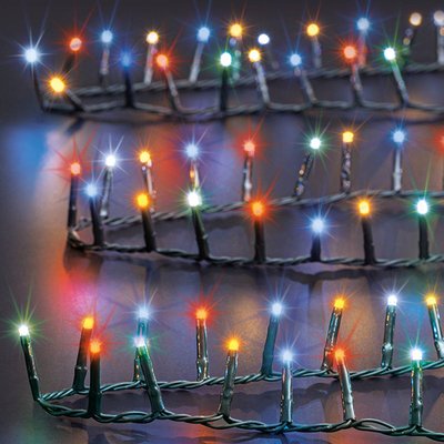 Guirlande lumineuse extérieur 500 LED blanc froid 18m FEERIC LIGHTS & CHRISTMAS