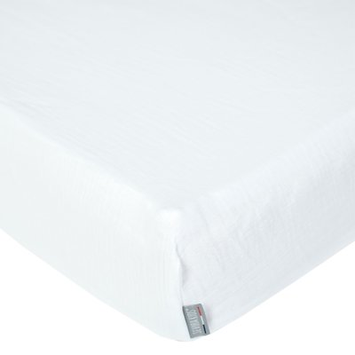 Drap housse uni en gaze de coton JEANNE SEVIRA KIDS