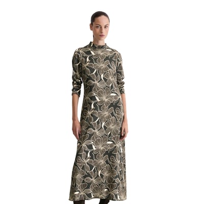 Robe longue shaped en viscose stretch premium MARC O'POLO