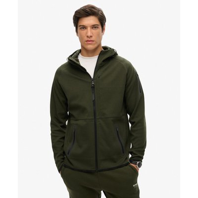 Sweat à capuche ample zippé Tech Logo SUPERDRY
