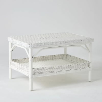 Table basse en rotin rectangulaire PRIMAVERA KOK
