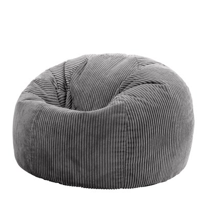 Pouf classique velours côtelé Oeko-Tex® - KINGSTON ICON