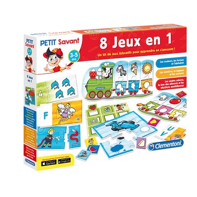8 jeux en 1 CLEMENTONI